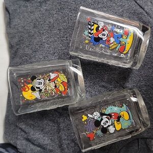 Set Of 3 Disney McDonald's glasses